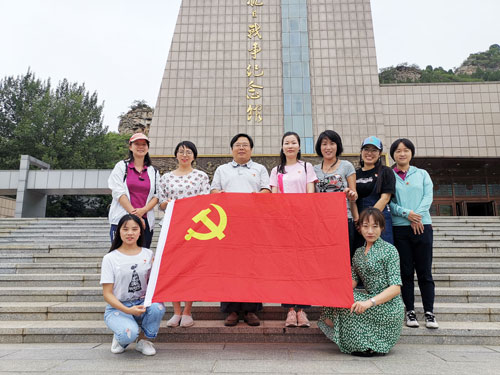 中国非公立医疗机构协会党支部组织全体党员和入党积极分子参观平西抗日战争纪念馆